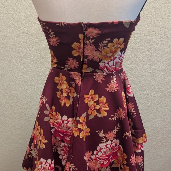 Floral Dress for Juniors Size 7/8 Sleeveless/Strapless Absolutely Adorable! - Picture 4 of 10